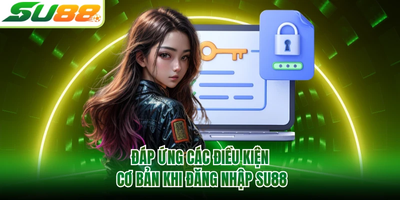 Đáp ứng các điều kiện cơ bản khi đăng nhập SU88